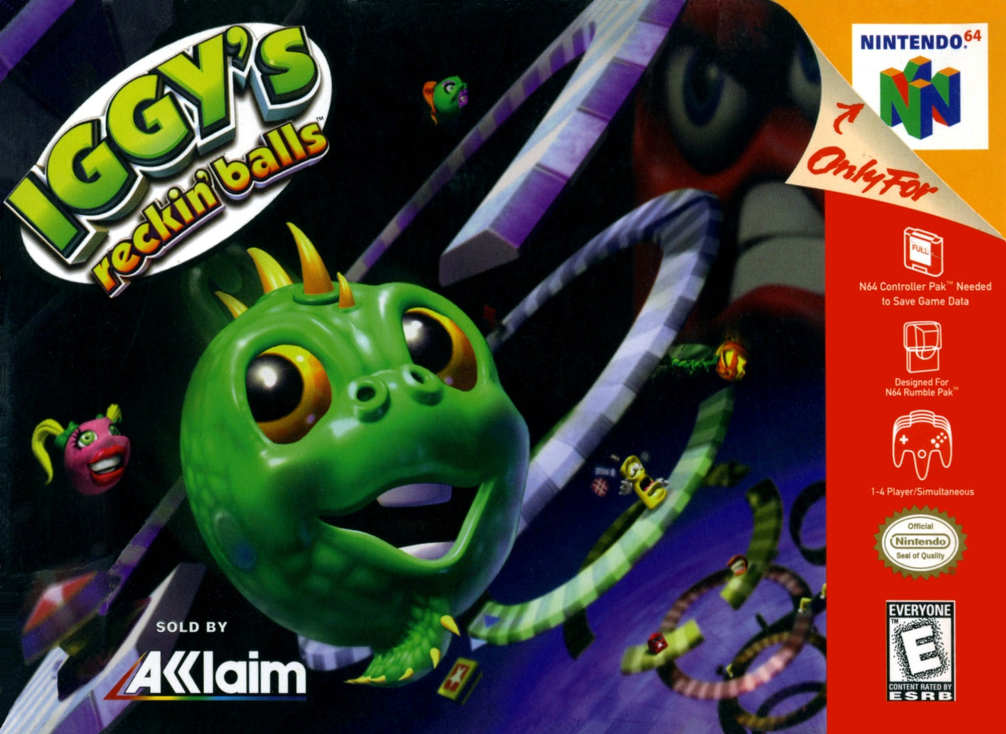 N64 IGGY'S RECKIN' BALLS