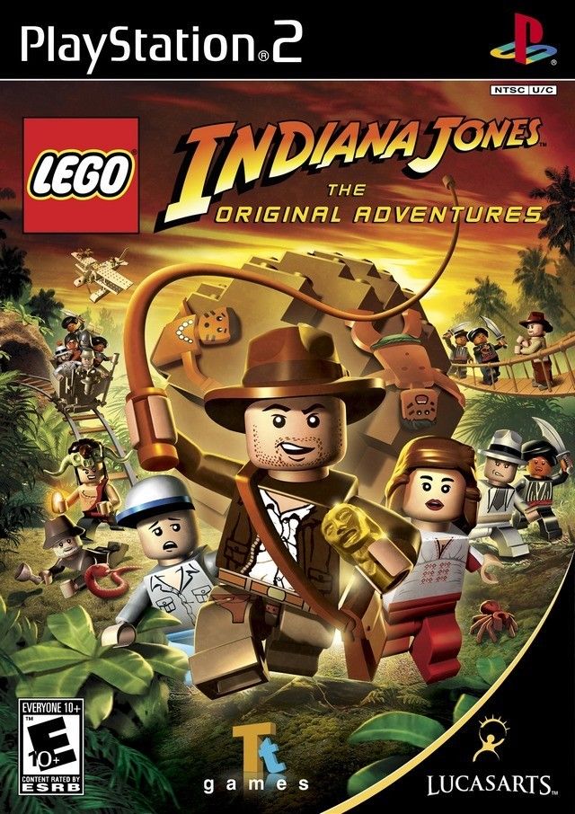 PS2 LEGO INDIANA JONES: THE ORIGINAL ADVENTURE