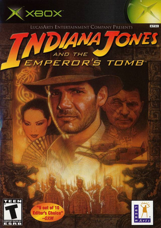 XBOX INDIANA JONES AND THE EMPEROR'S TOMB