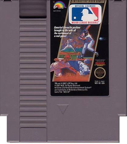 NES MAJOR LEAGUE BASEBALL