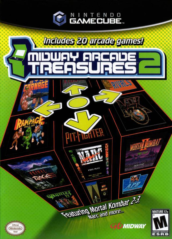 GC MIDWAY ARCADE TREASURES 2