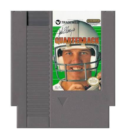 NES JOHN ELWAYS QUARTERBACK
