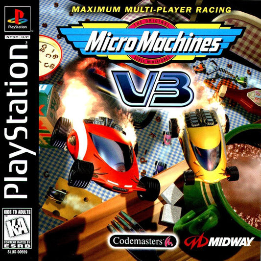 PS1 MICRO MACHINES V3