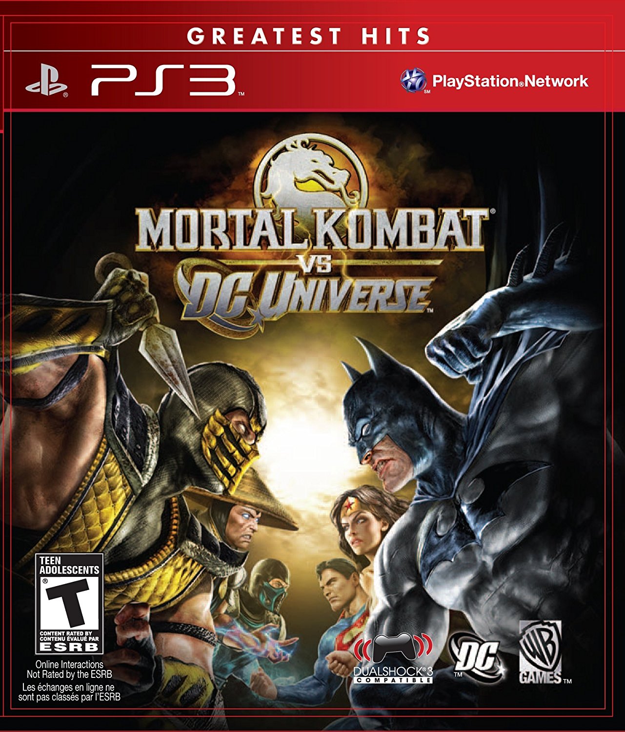 PS3 MORTAL KOMBAT VS DC UNIVERSE
