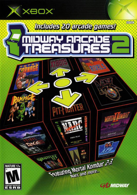 XBOX MIDWAY ARCADE TREASURES 2