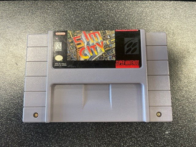 SNES SIM CITY