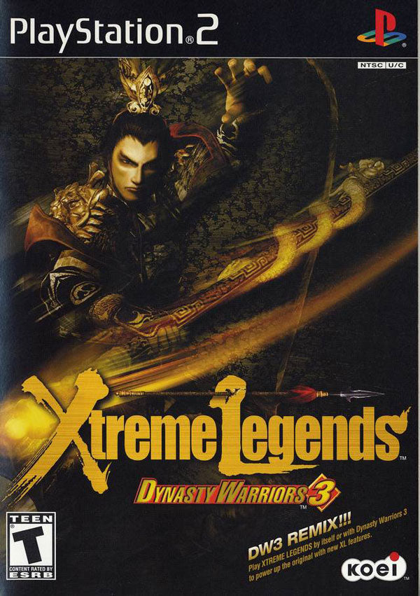 PS2 DYNASTY WARRIORS 3: XTREME LEGENDS