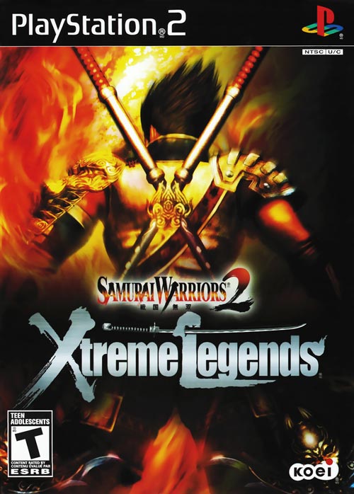 PS2 SAMURAI WARRIORS 2 XTREME LEGENDS