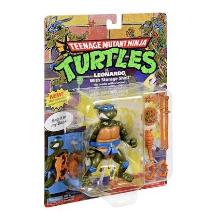 TMNT CLASSICS STORAGE SHELL LEONARDO