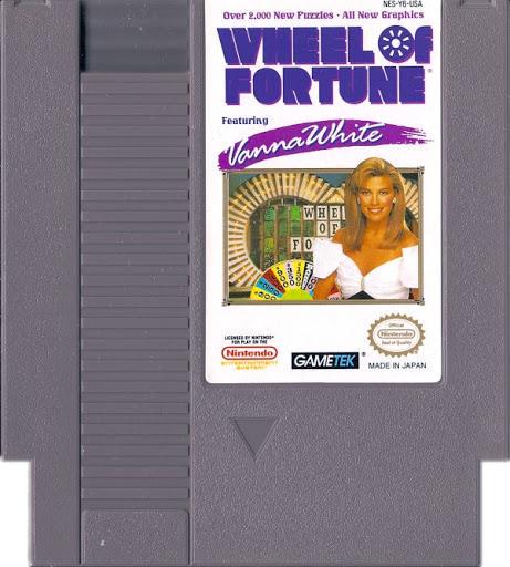 NES WHEEL OF FORTUNE FEATURING VANNA WHITE - LOOSE