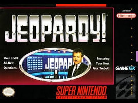 SNES JEOPARDY DELUXE EDITION