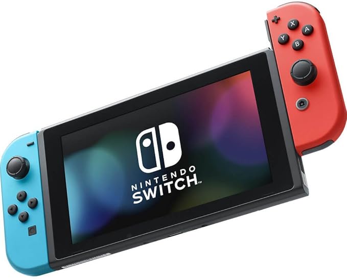 NINTENDO SWITCH + BLUE RED JOY CONS