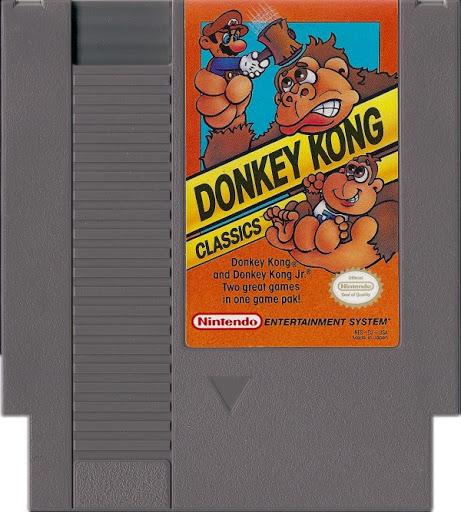 NES DONKEY KONG CLASSICS - LOOSE