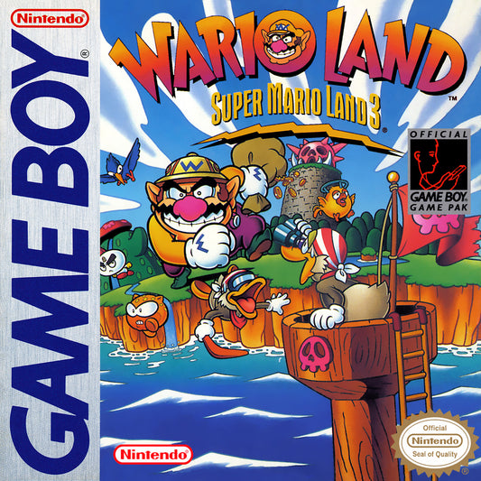 GB WARIO LAND SUPER MARIO LAND 3