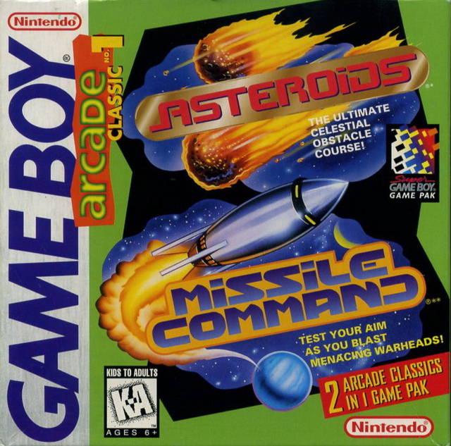 GB ARCADE CLASSICS: ASTEROIDS & MISSILE COMMAND
