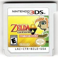 3DS LEGEND OF ZELDA A LINK BETWEEN WORLDS - LOOSE