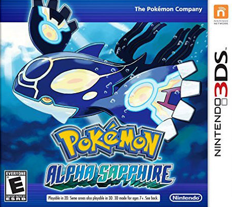 3DS POKEMON ALPHA SAPPHIRE