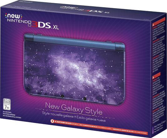 NEW 3DS XL GALAXY CONSOLE - COMPLETE