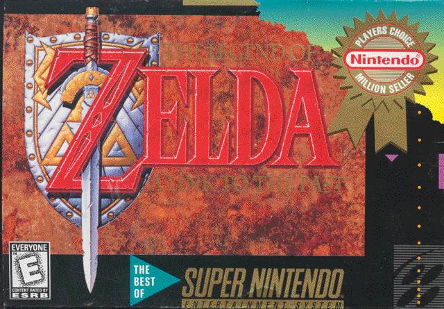 SNES LEGEND OF ZELDA A LINK TO THE PAST