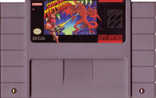 SNES SUPER METROID - LOOSE