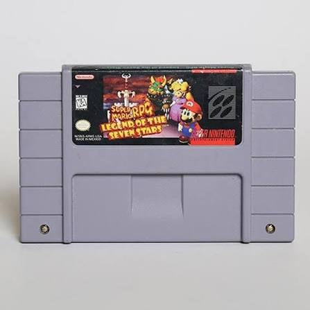 SNES SUPER MARIO RPG LEGEND OF THE SEVEN STARS