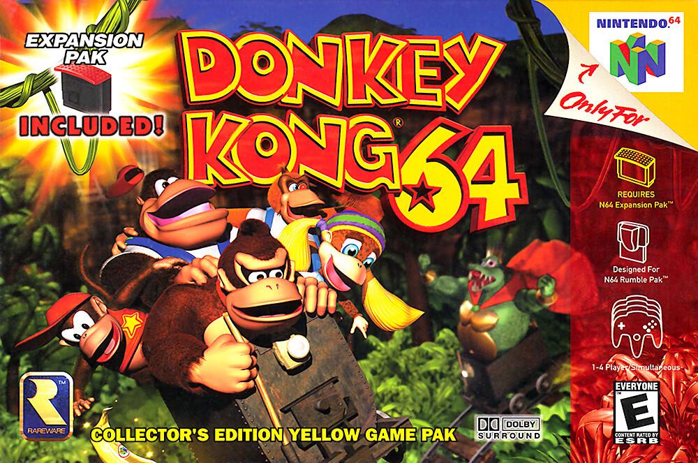 N64 DONKEY KONG 64
