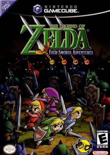 GC THE LEGEND OF ZELDA THE FOUR SWORDS ADVENTURES
