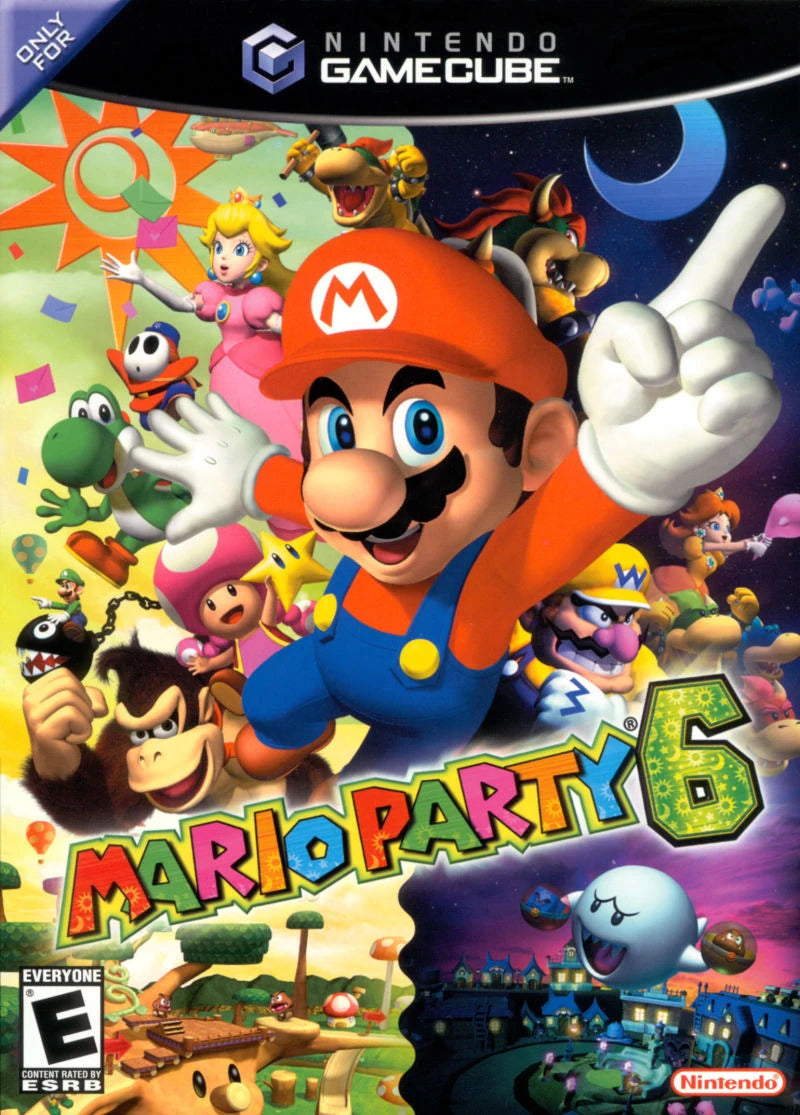 GC MARIO PARTY 6 WITHOUT MICROPHONE