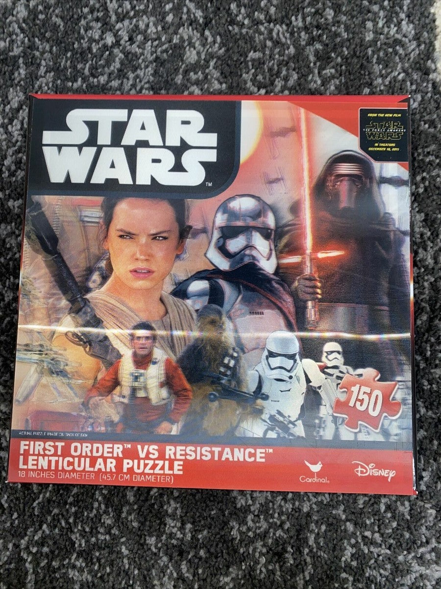 STAR WARS FIRST ORDER VS RESISTANCE PUZZLE