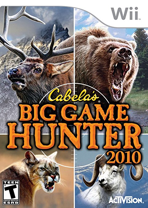WII CABELA'S BIG GAME HUNTER 2010