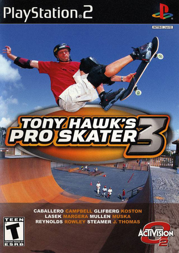 PS2 TONY HAWKS PRO SKATER 3