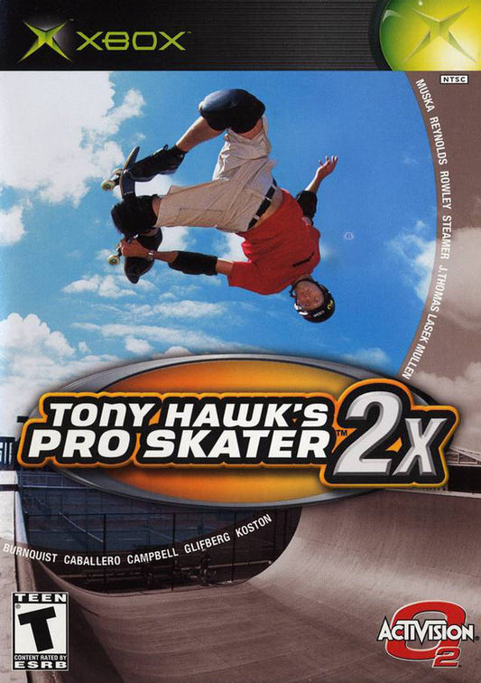 XBOX TONY HAWK'S PRO SKATER 2X