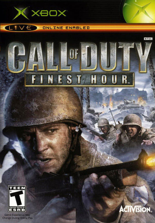XBOX CALL OF DUTY FINEST HOUR