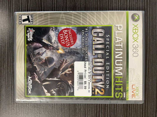 X360 CALL OF DUTY 2 SPECIAL EDITION