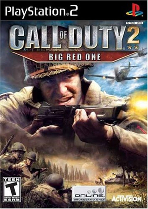 PS2 CALL OF DUTY 2: BIG RED ONE
