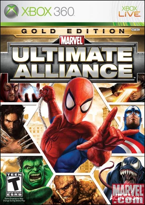 X360 MARVEL ULTIMATE ALLIANCE GOLD EDITION