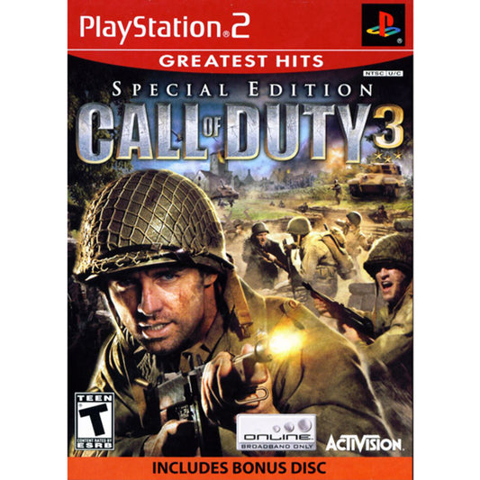 PS2 CALL OF DUTY 3 SPECIAL EDITION