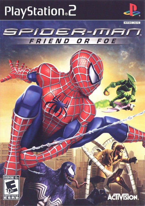 PS2 SPIDER-MAN: FRIEND OR FOE