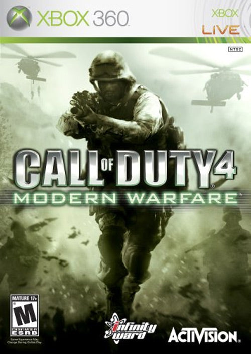 X360 CALL OF DUTY 4 MODERN WARFARE
