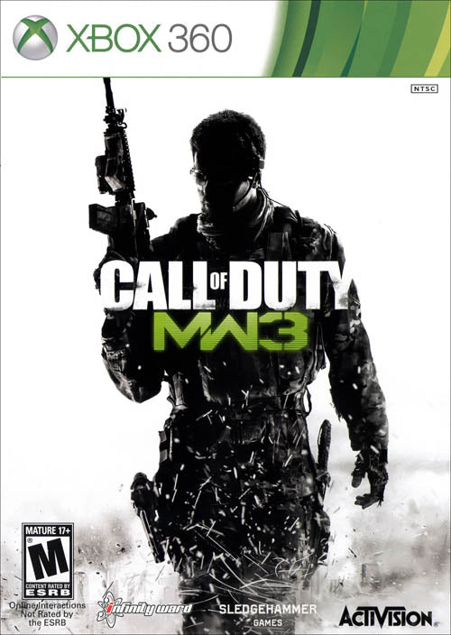 X360 CALL OF DUTY MODERN WARFARE 3
