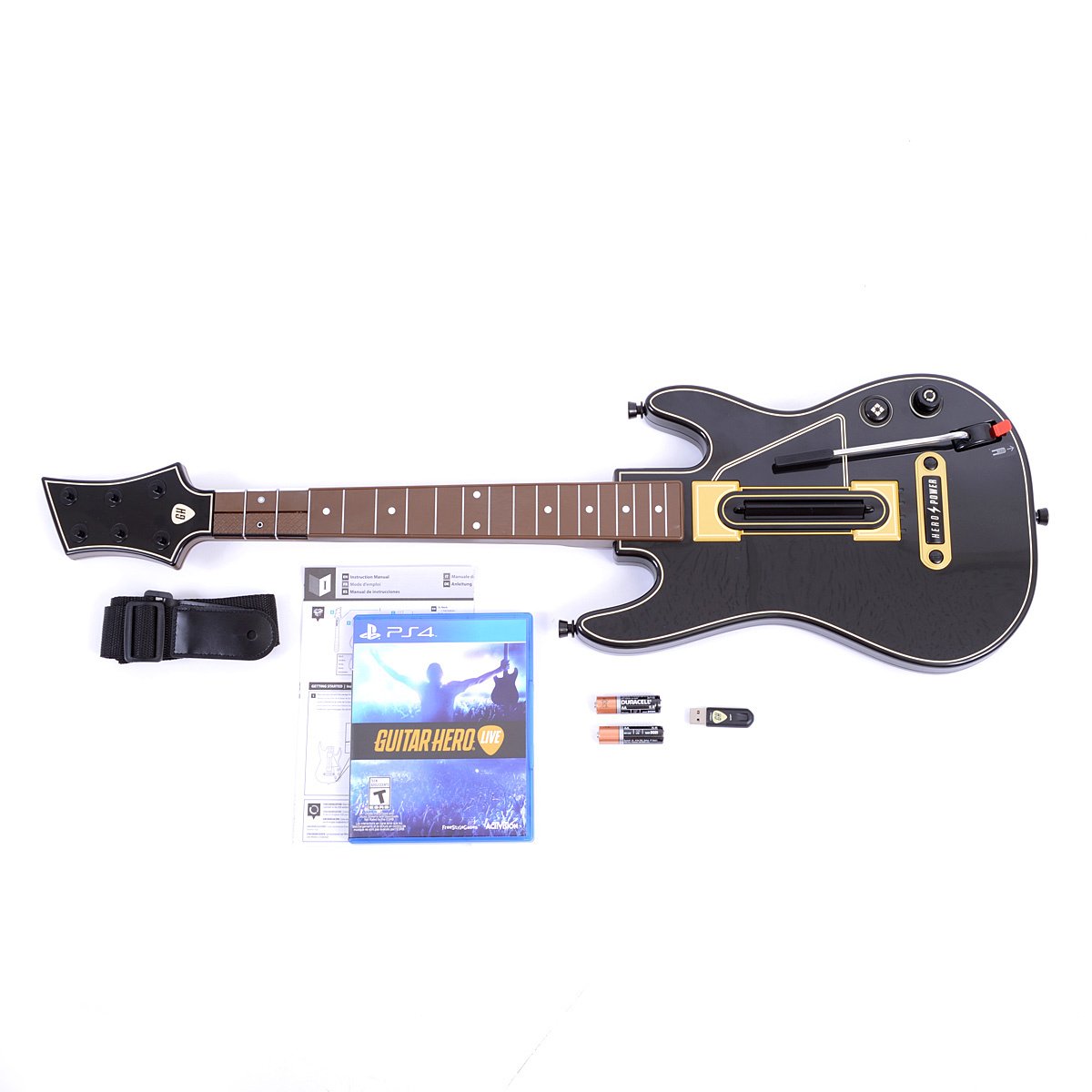 PS4 GUITAR HERO LIVE WITH GUITAR