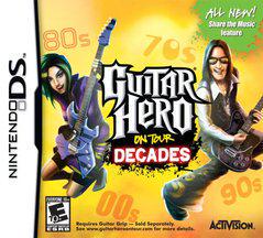 NDS GUITAR HERO ON TOUR DECADES