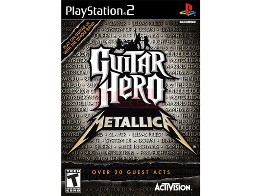 PS2 GUITAR HERO METALLICA