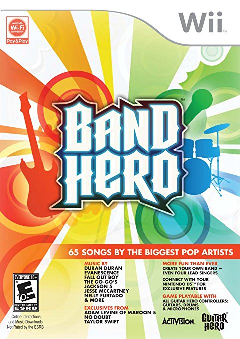 WII BAND HERO