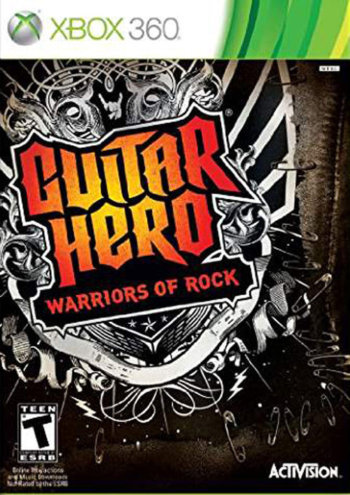 X360 GUITAR HERO WARRIORS OF ROCK
