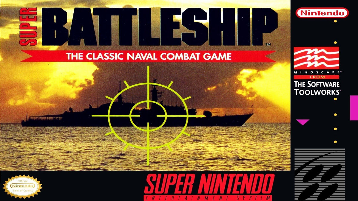 SNES SUPER BATTLESHIP - LOOSE