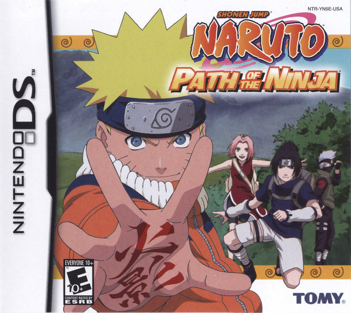 NDS NARUTO PATH OF THE NINJA