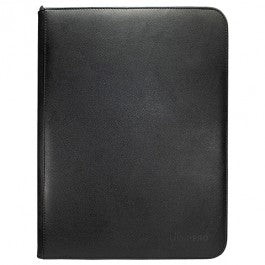 BLACK 9-POCKET ZIPPERED PRO-BINDER
