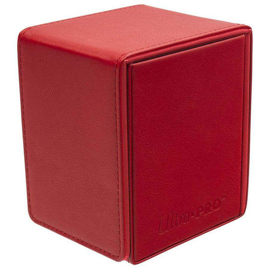 RED VIVID ALCOVE FLIP 100+ DECK CASE