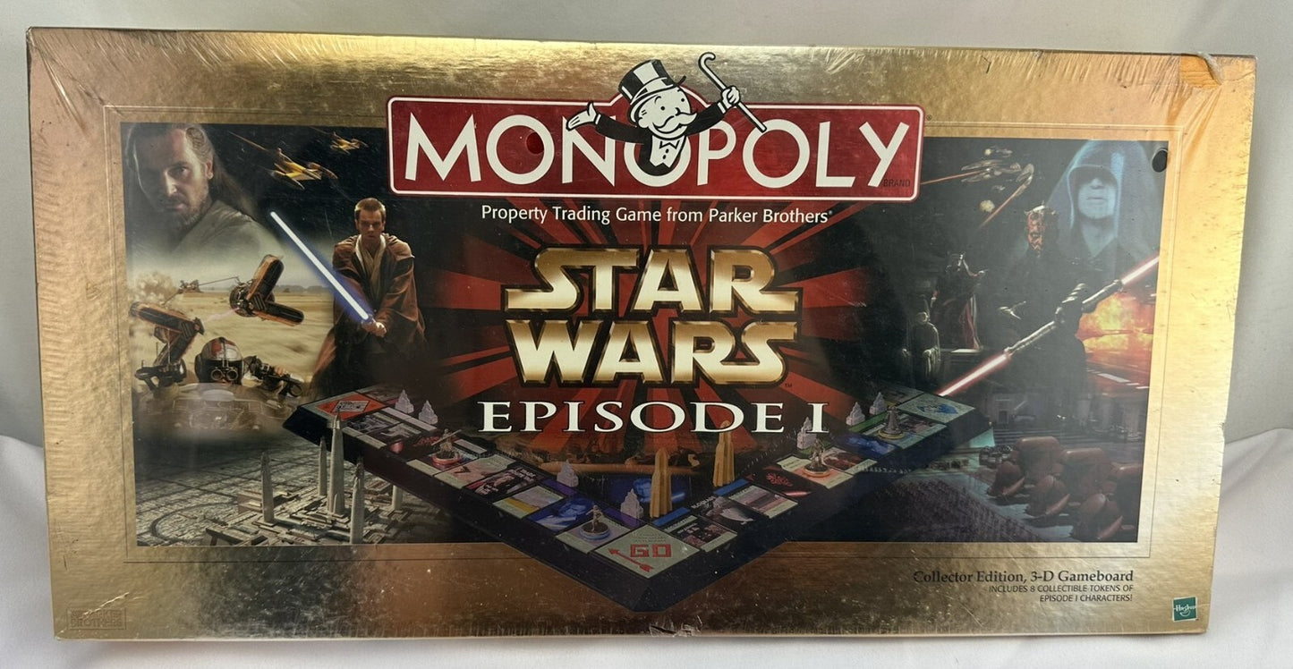 STAR WARS EPISODE I COLLECTOR'S EDITION MONOPOLY